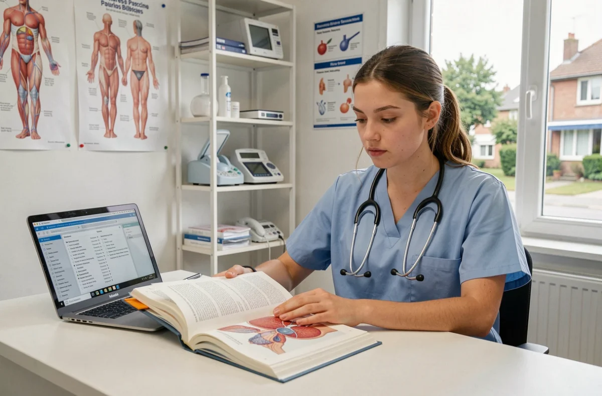 Étudiante en alternance dans le secteur santé et médico-social en formation avec FORMA'MED