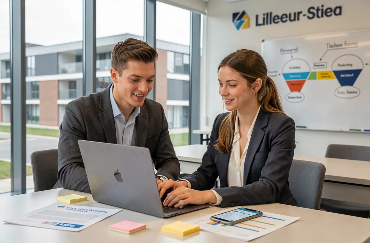 Étudiants en alternance en communication, marketing et digital à l'ISEG Lille