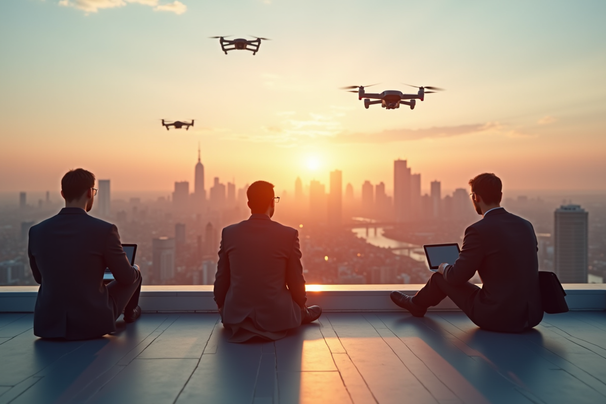 Avenir professionnel des pilotes de drone : tendances et perspectives